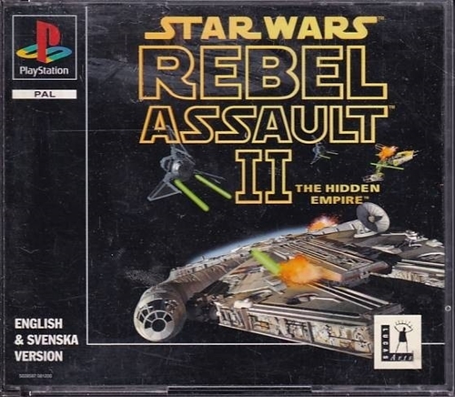 Star Wars Rebel Assault II - mangler manual - PS1 (B Grade) (Genbrug)